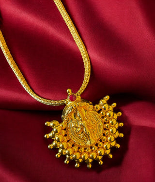 The Nagara Lakshmi Silver Necklace & Earrings