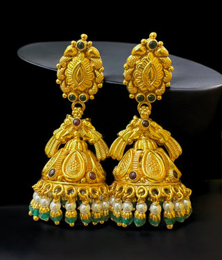 The Navya Silver Jhumki