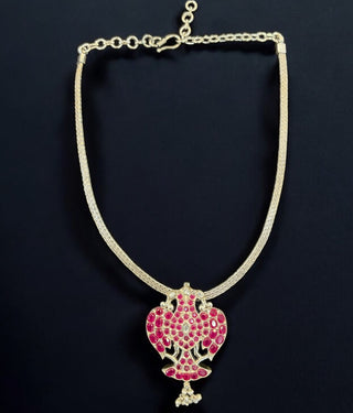 The Rudhira Gandaberunda Silver Pendant (Oxidised)