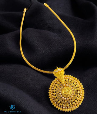 The Kumud Silver Pearl Pathak Pendant