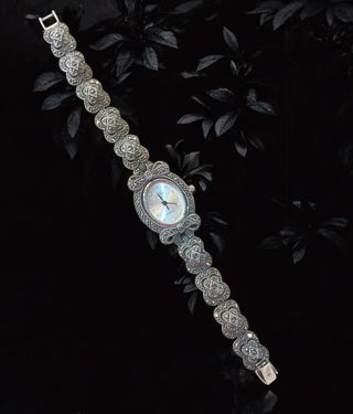 The Stunning 925 Silver Marcasite Watch