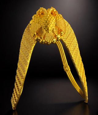 The Gandaberunda Heritage Silver Bridal or Vanki / Bajuband