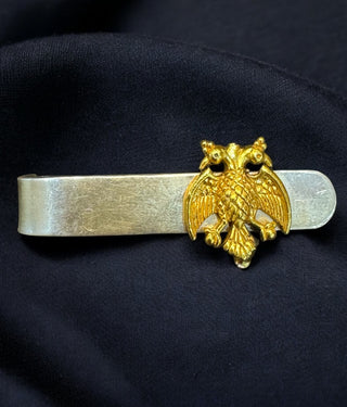 The Virat Gandaberunda Silver Tie-Pin (2 tone)