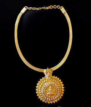 The Manyata Silver Pearl Pathak Pendant
