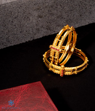 The Kumud Silver Coorgi Bracelet-Single (Two layers Size /2.2/2.4/2.6/2.8)