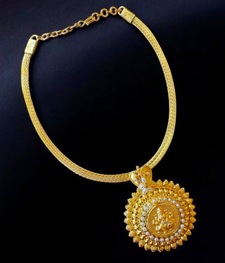 The Manyata Silver Pearl Pathak Pendant