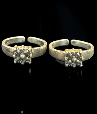 The Ayra Silver Marcasite Toe-Rings