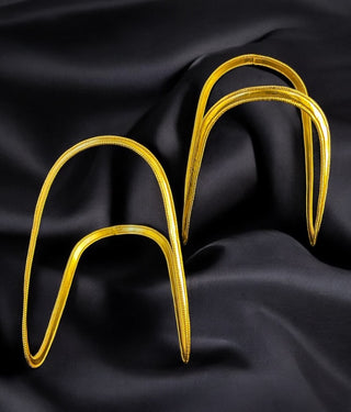 The Aravanki Silver Bridal Armlet or Vanki / Bajuband-Single