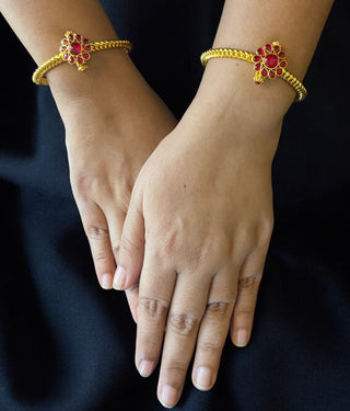 The Aarav Antique Silver Golusu Bracelet -Single(Size 2.2/2.4/2.6/2.8)