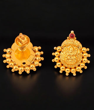 The Nagara Lakshmi Silver Pendant & Earrings