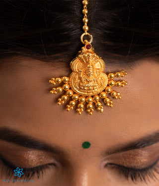 The Arya Silver Lakshmi Tikka