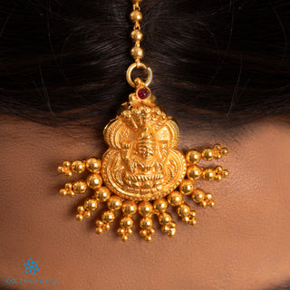 The Arya Silver Lakshmi Tikka