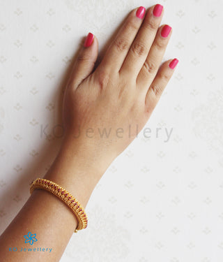 The Samya Silver Bracelet-Single (Size/2.2/2.4/2.6/2.8)