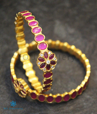 The Param Silver Kemp Bracelet-Single (Size 2.2/2.4/2.6/2.8)