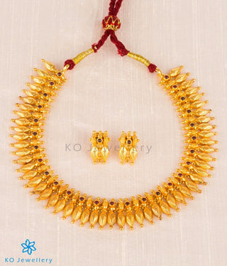 The Mallika Silver Necklace & Earrings