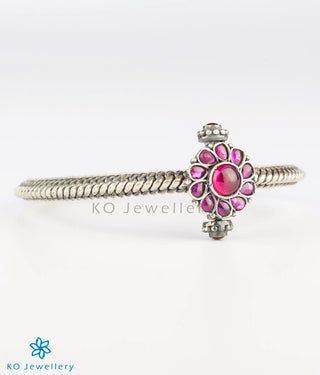 The Aarav Antique Silver Golusu Bracelet -Single(Oxidised/Size 2.2/2.4/2.6/2.8)