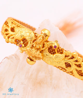 The Abhilasha Lakshmi Silver Bracelet - Single (Size/2.2/2.4/2.6/2.8)