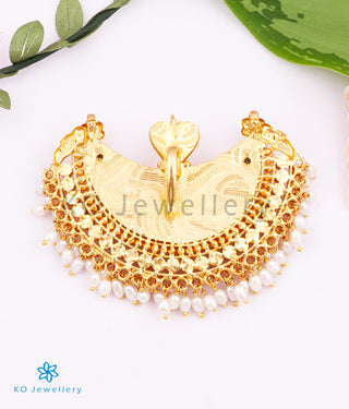 The Amodini Kodava Kokkethathi Silver Pendant