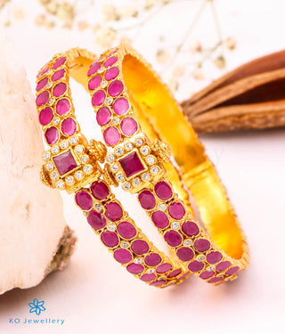 The Arunodaya Silver Kemp Bracelet(Size 2.2/2.4/2.6/2.8)