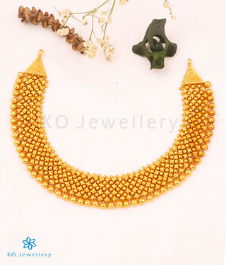 The Sahityam Antique Silver Necklace