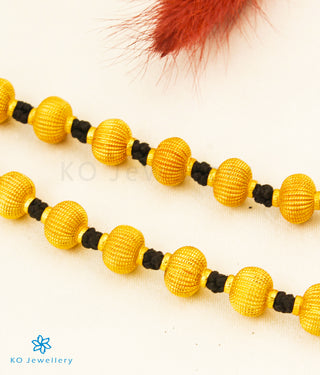 The Vaishnavi Jomale Silver Necklace (Black/Medium)