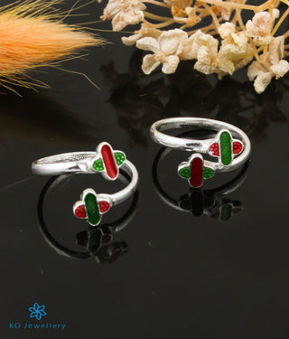 Basant Silver Toe-Rings
