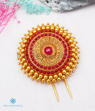The Vadhu Silver Bridal Hair Pin