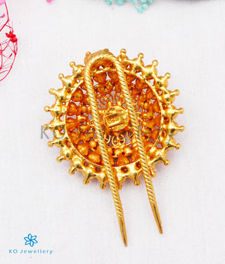 The Anahita Silver Bridal Hair Pin