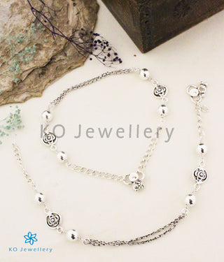 The Makaranda Silver Anklets
