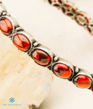 The Tanishka Silver Bangle-Single (Size 2.2/2.4/2.6/2.8)