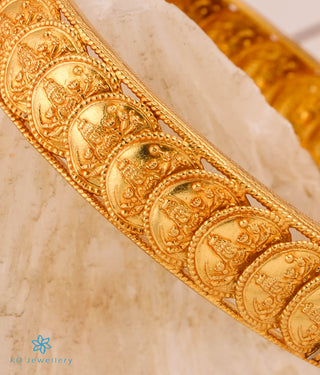 The Kamana Silver Lakshmi Coin Bracelet (Size 2.2/2.4/2.6/2.8)