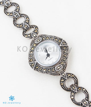 The Exquisite 925 Silver Marcasite Watch