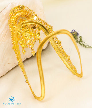 The Bhadrika Silver Bridal Armlet or Vanki
