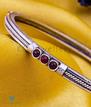 The Alankara Silver Bangle-Single (Size 2.2/2.4/2.6/2.8)