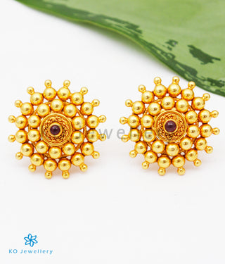 The Chakratiya Silver Ear-studs
