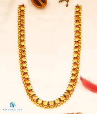The Ananya Laxmi Kasumala Silver Necklace