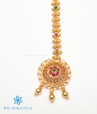 The Preshti Silver Maang Tikka